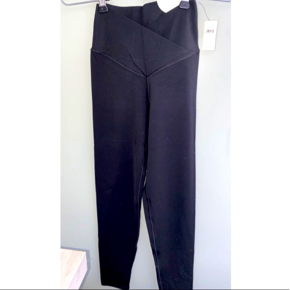 Aerie Black Crossover Leggings